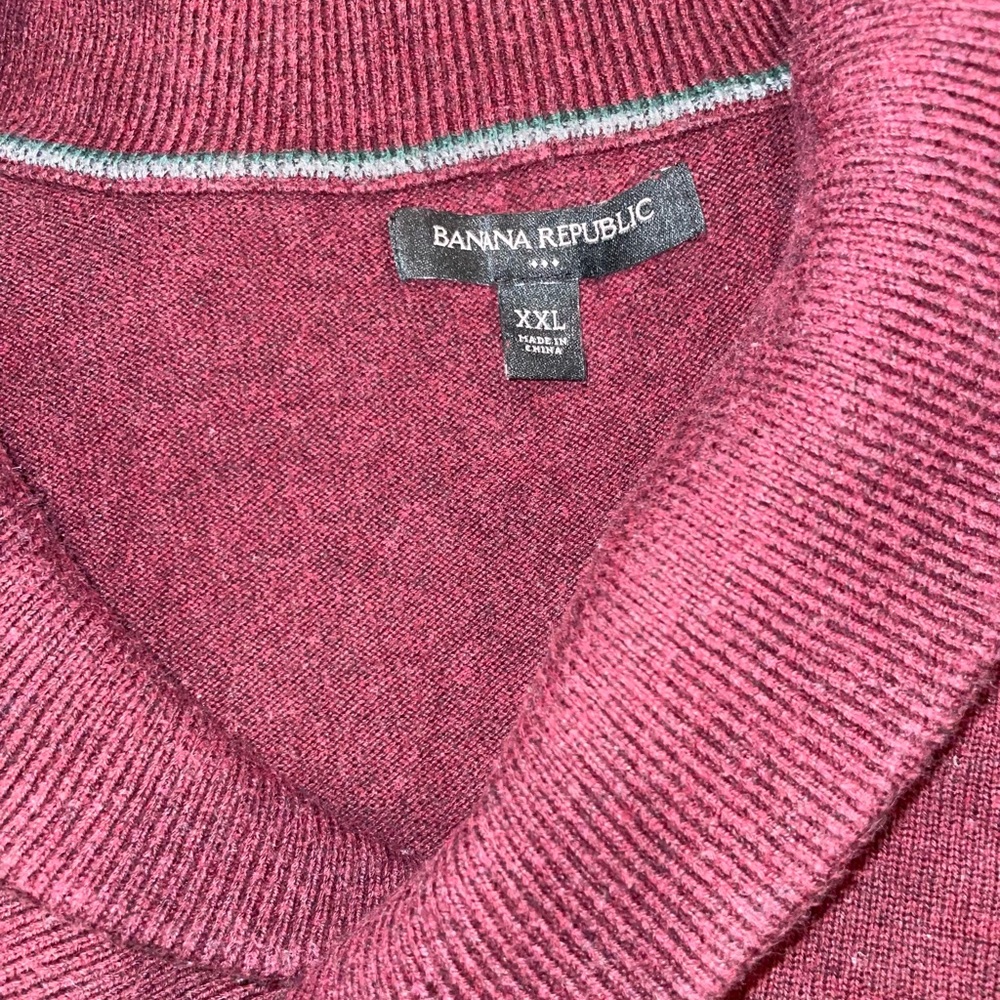 Banana Republic sweater burgundy (XXL)